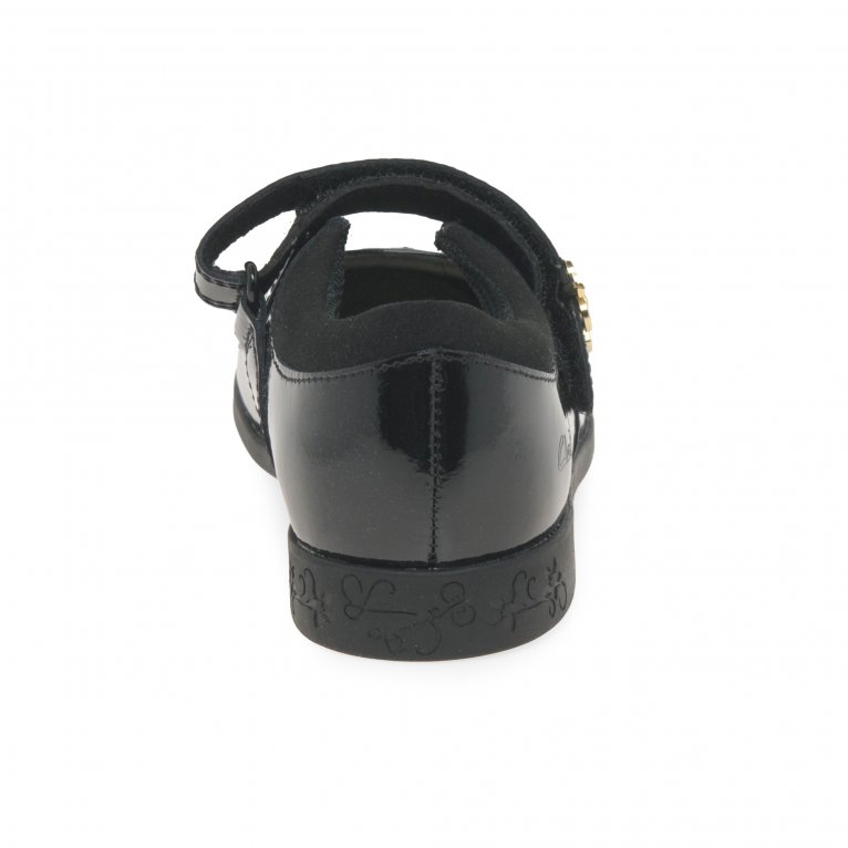 Charles Clinkard Clarks Lock Magic K Girls School Shoes