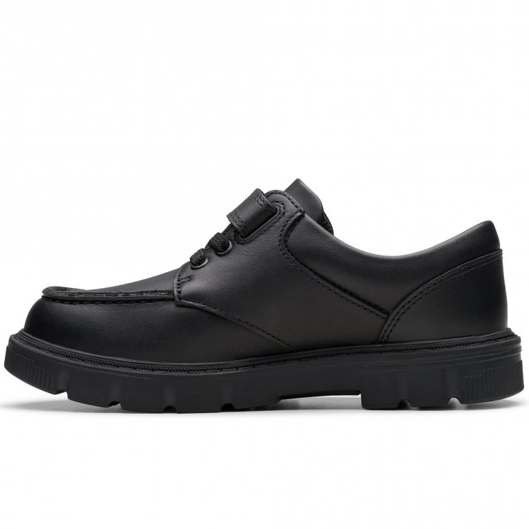 Charles Clinkard Clarks Lorcam Edge K Boys School Shoes