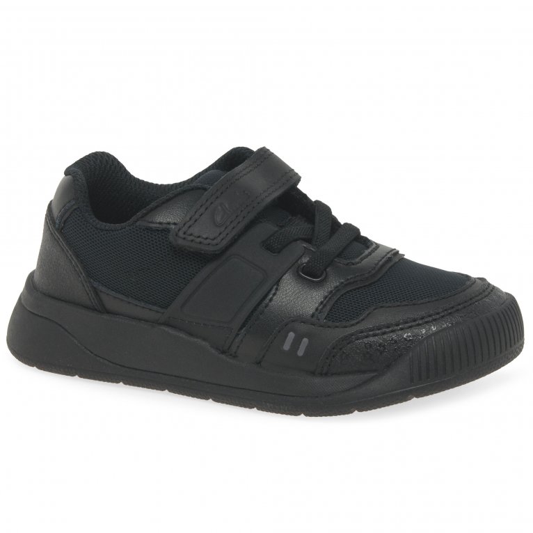 charles clinkard Clarks Lune Flex Boys School Shoes