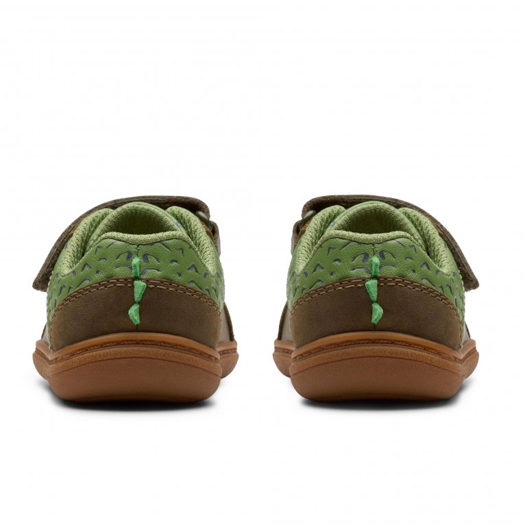 Charles Clinkard Clarks RD Flash Snap Kids First Shoes