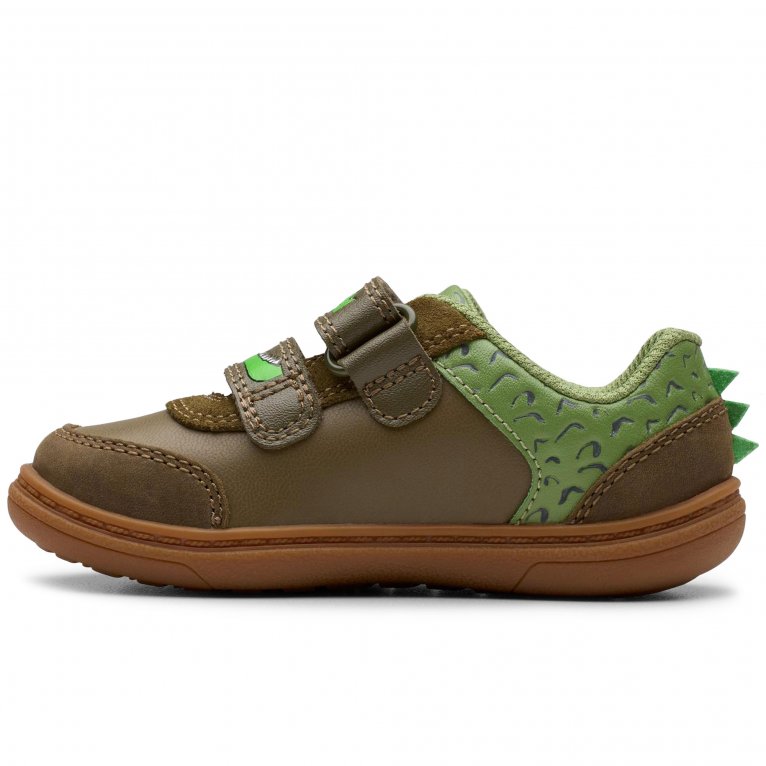 Charles Clinkard Clarks RD Flash Snap Kids First Shoes
