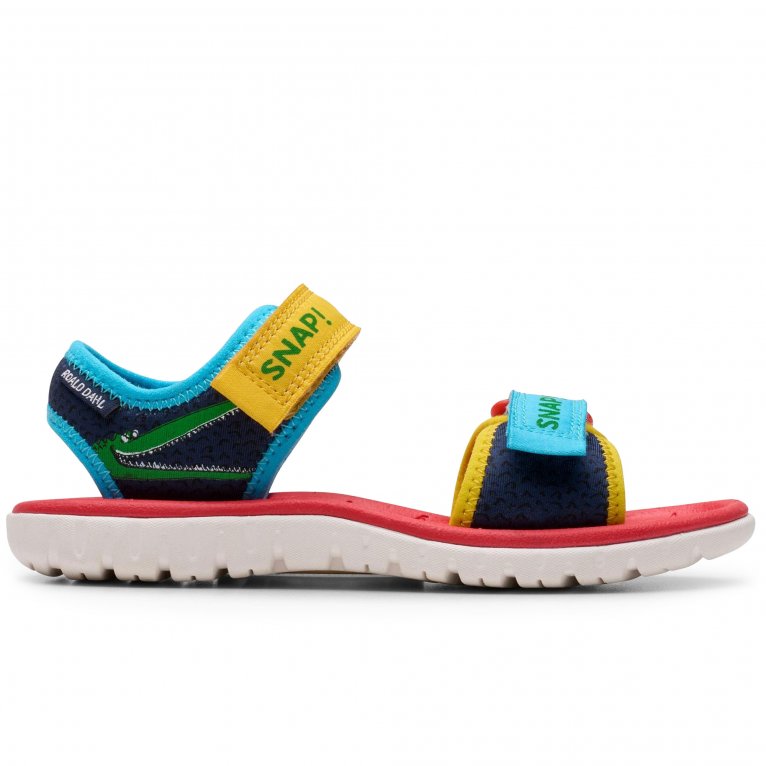 Charles Clinkard Clarks RD Surfing Ace K Kids Sandals