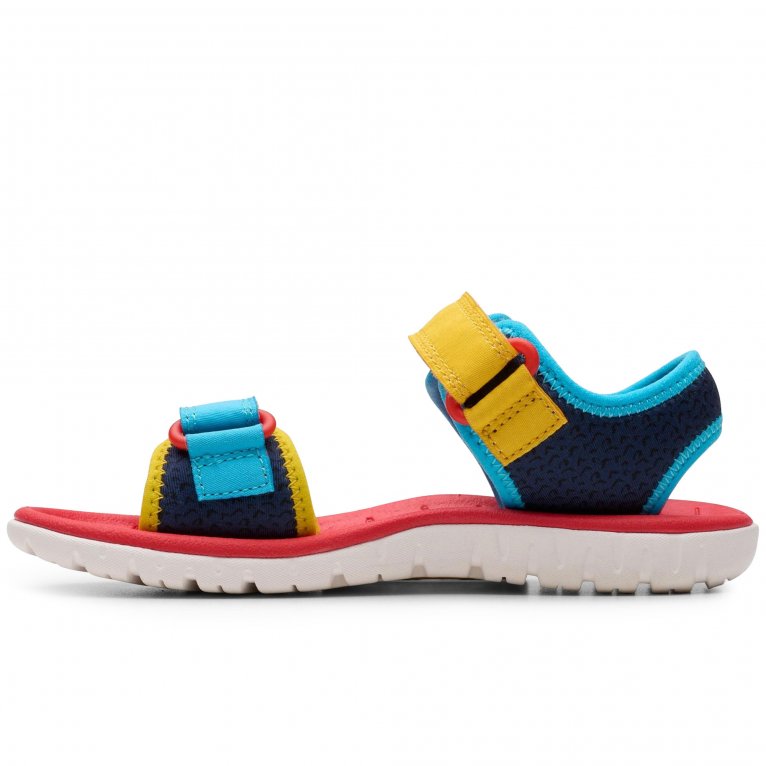 Charles Clinkard Clarks RD Surfing Ace K Kids Sandals