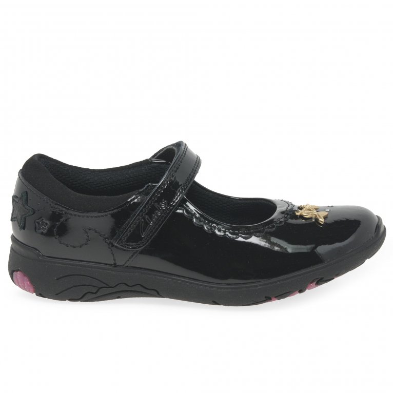 Charles Clinkard Clarks Relda Sea K Girls School Shoes