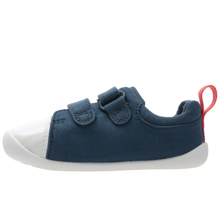Charles Clinkard Clarks Roamer Craft T Boys Infant Canvas Shoes