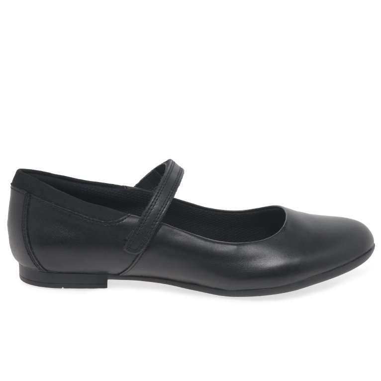 Charles Clinkard Clarks Scala Dawn Y Girls Senior School Shoes
