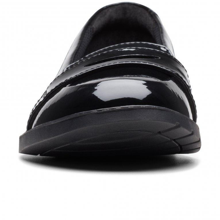 Charles Clinkard Clarks Scala Loafer Y Girls Senior School Shoes