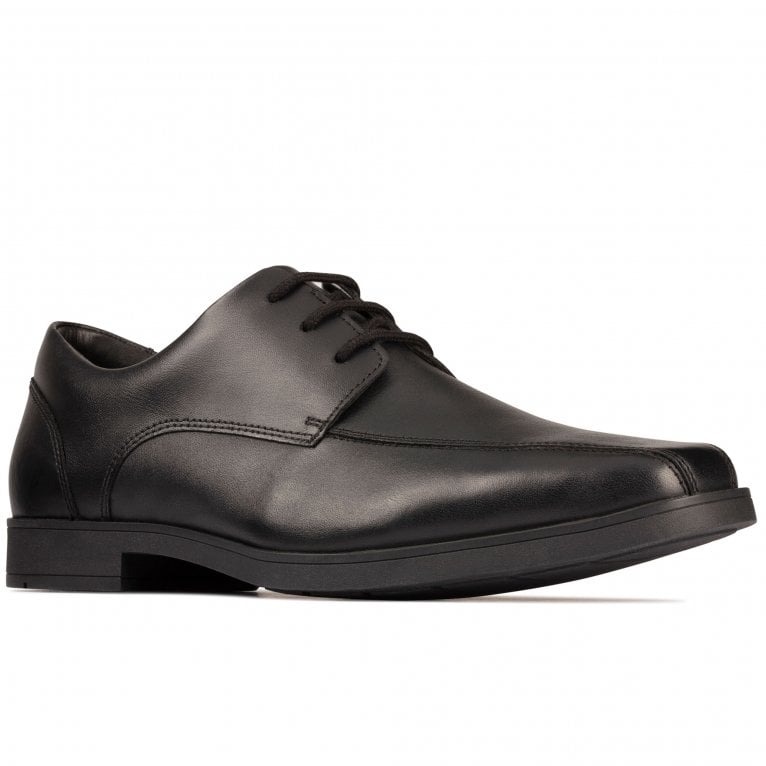 charles clinkard Clarks Scala Step Y Boys Senior School Shoes