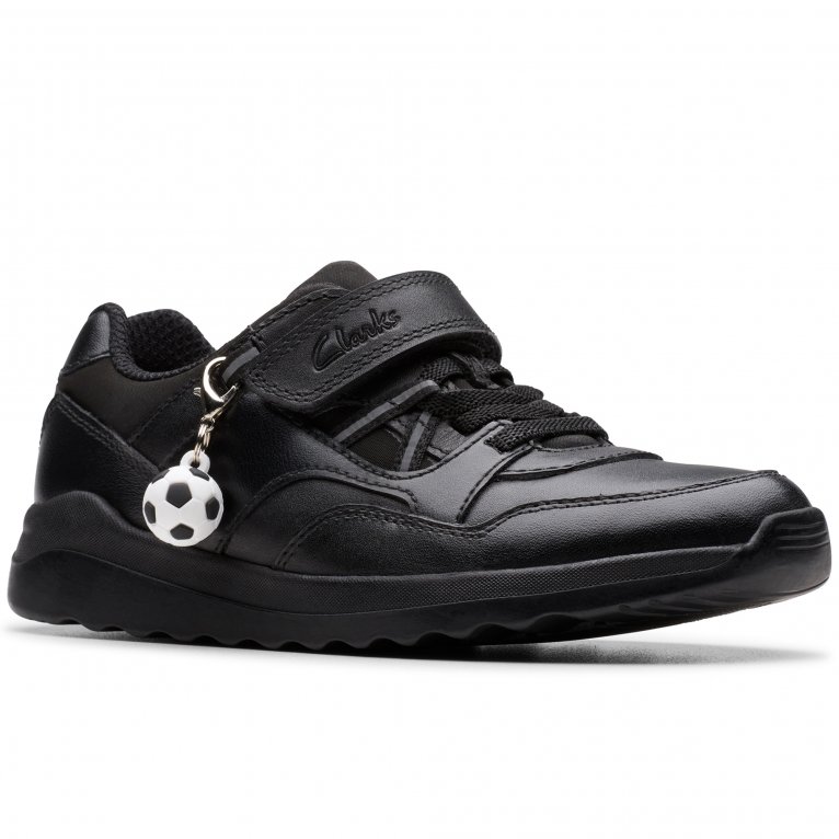 charles clinkard Clarks Scape Kick K Boys School Shoes