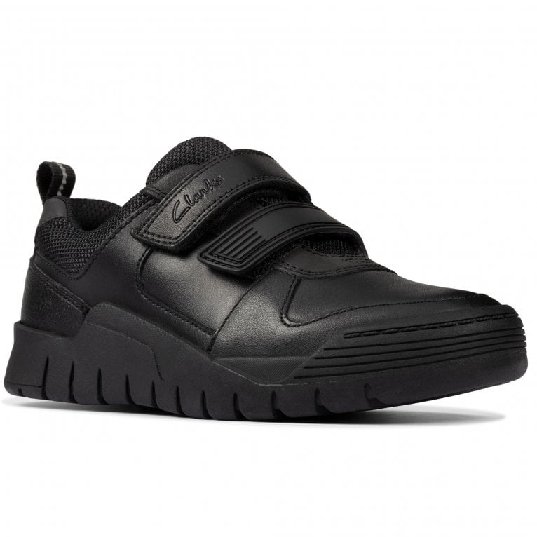 charles clinkard Clarks Scooter Speed K Boys School Shoes