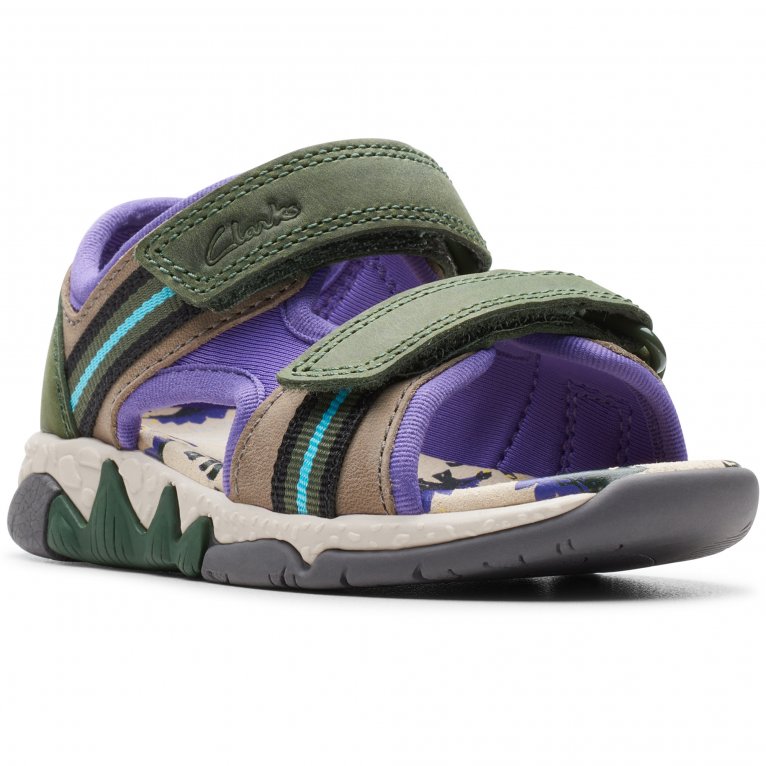 charles clinkard Clarks Spiney Stomp T Boys First Sandals