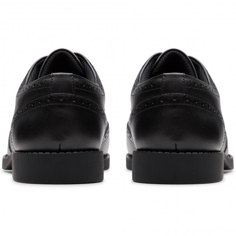 Charles Clinkard Clarks Tapa Pure Y Girls Senior School Shoes