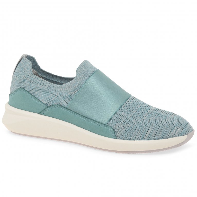 charles clinkard Clarks Un Rio Knit Womens Trainers