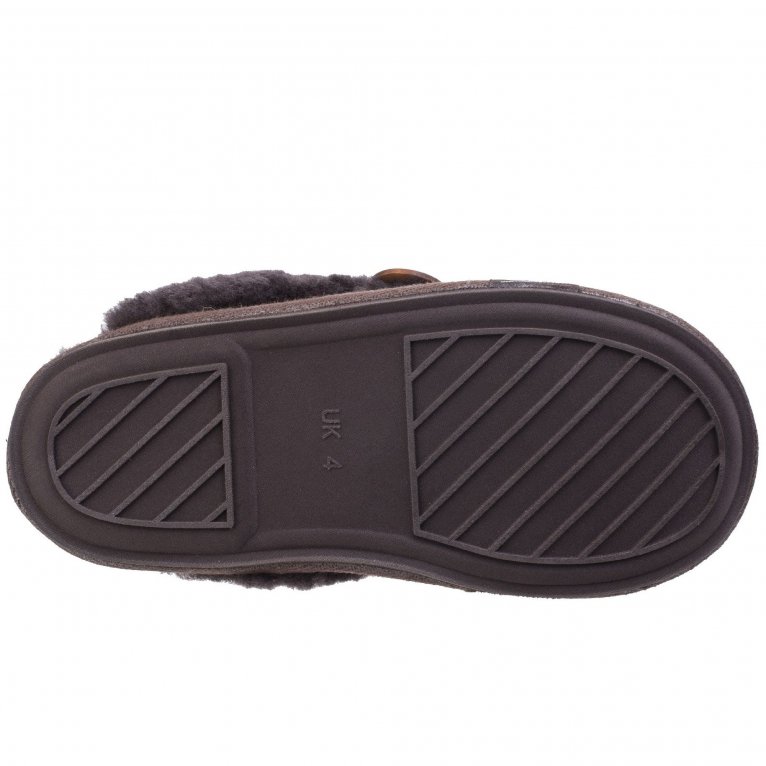 Charles Clinkard Cotswold Lechlade Sheepskin Womens Slippers