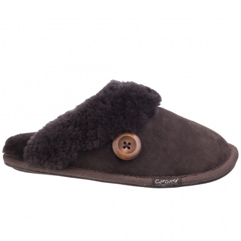 Charles Clinkard Cotswold Lechlade Sheepskin Womens Slippers
