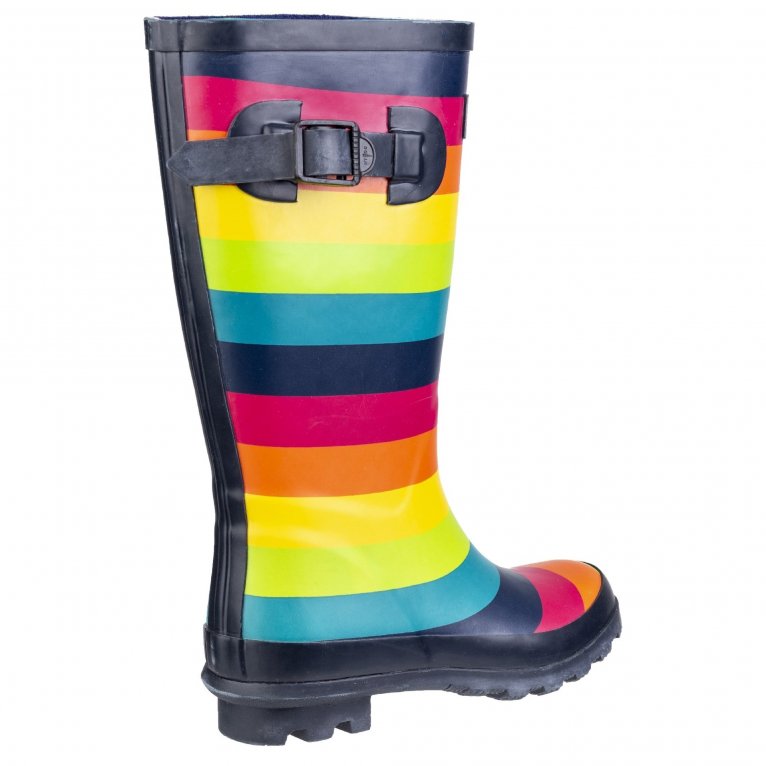 Charles Clinkard Cotswold Rainbow Childrens Wellingtons