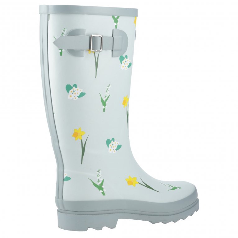 Charles Clinkard Cotswold Wildflower Womens Tall Wellingtons