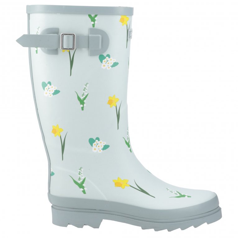 Charles Clinkard Cotswold Wildflower Womens Tall Wellingtons