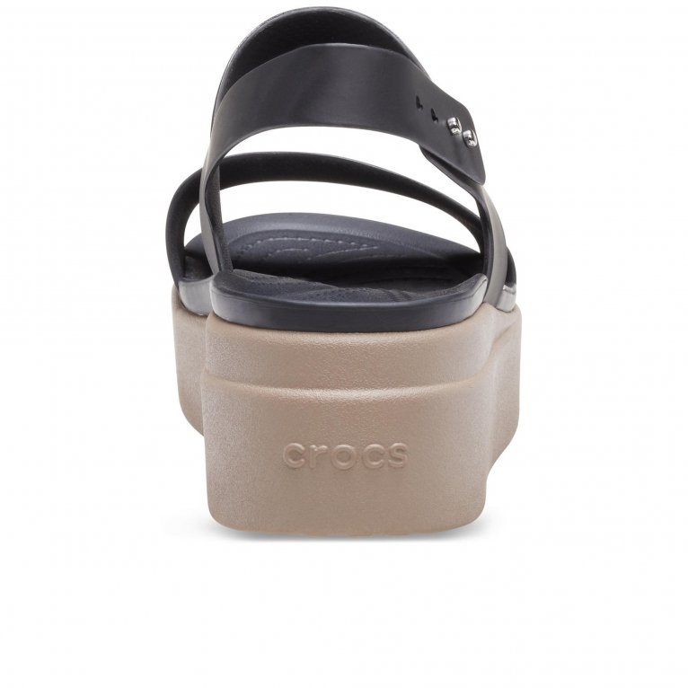 Charles Clinkard Crocs Brooklyn Low Womens Wedge Sandals