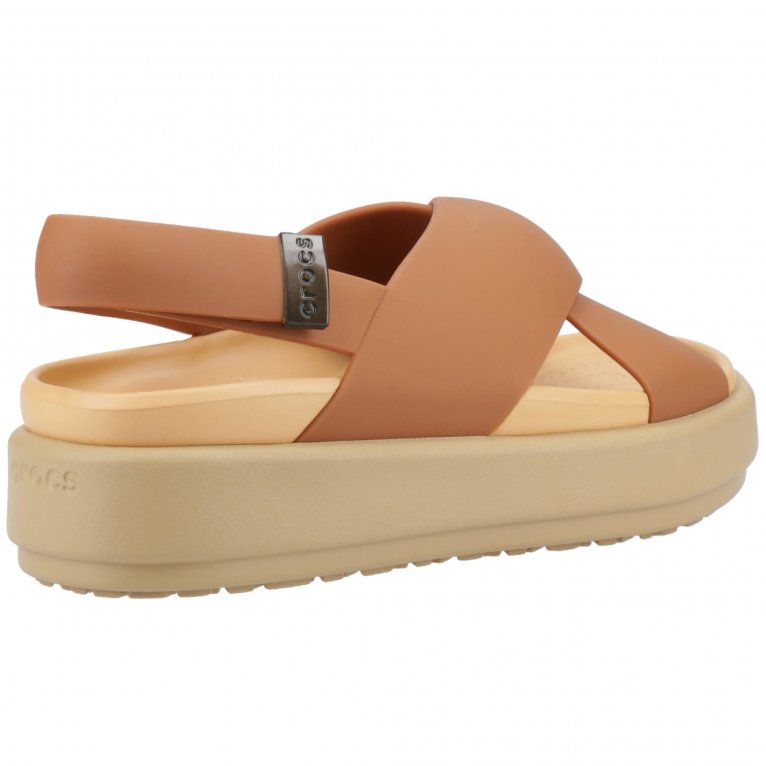 Charles Clinkard Crocs Brooklyn Luxe X-Strap Womens Sandals