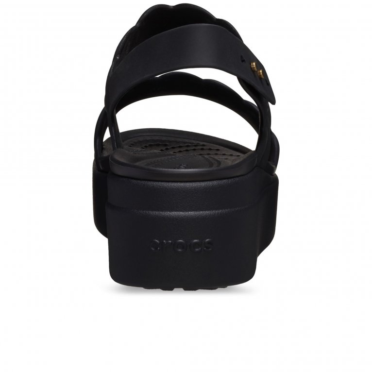 Charles Clinkard Crocs Brooklyn Woven Womens Low Wedge Sandals