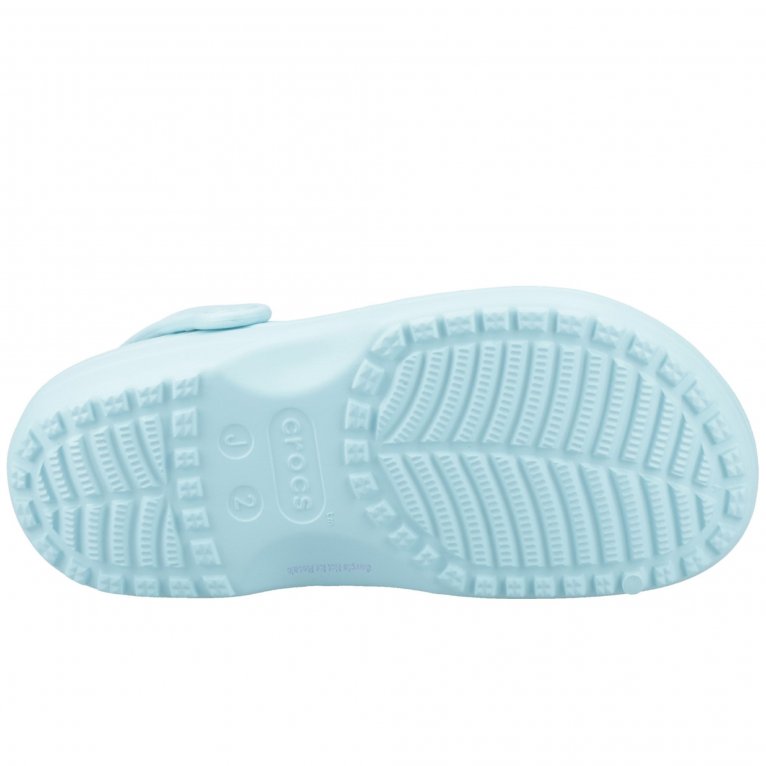 Charles Clinkard Crocs Classic Floral Cut Out Girls Clogs
