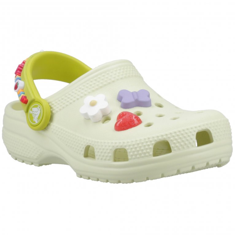 charles clinkard Crocs Classic Fun Lab Friendship Bracelet Girls Clogs