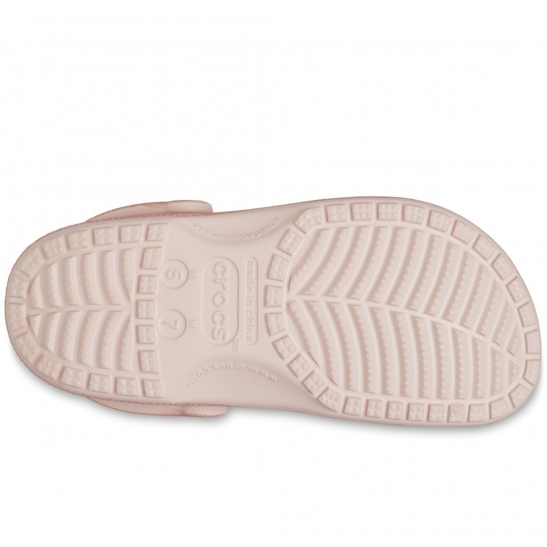 Charles Clinkard Crocs Classic Glitter Womens Sandals