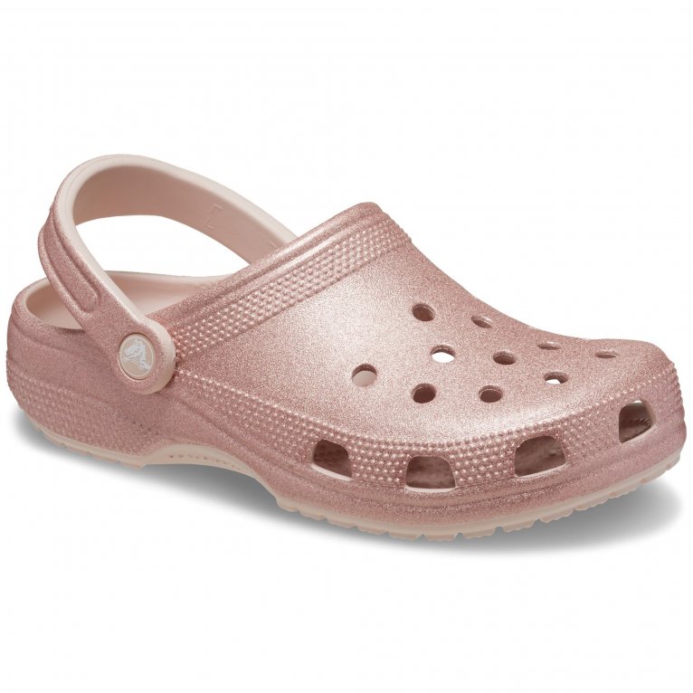 charles clinkard Crocs Classic Glitter Womens Sandals