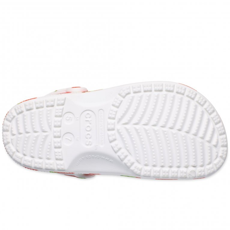 Charles Clinkard Crocs Classic Womens Graphic Clogs