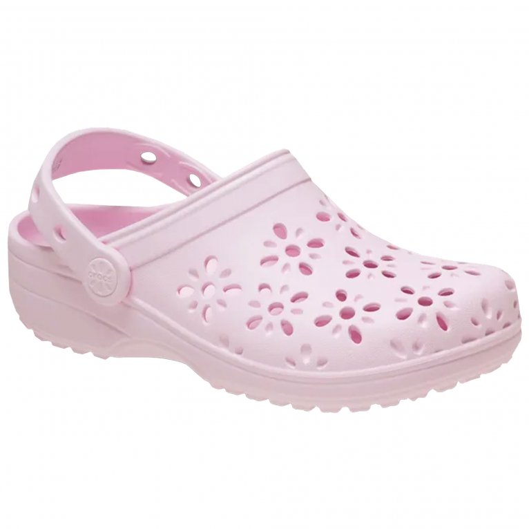 charles clinkard Crocs Floral Cut Clog Girls Sandals