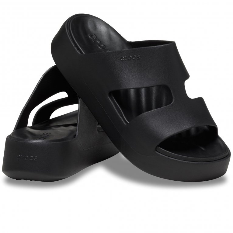 Charles Clinkard Crocs Getaway Platform H-Strap Womens Sandals