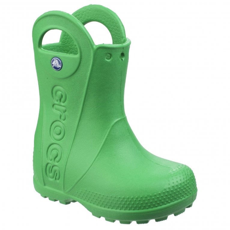 charles clinkard Crocs Handle It Rain Childrens Wellingtons