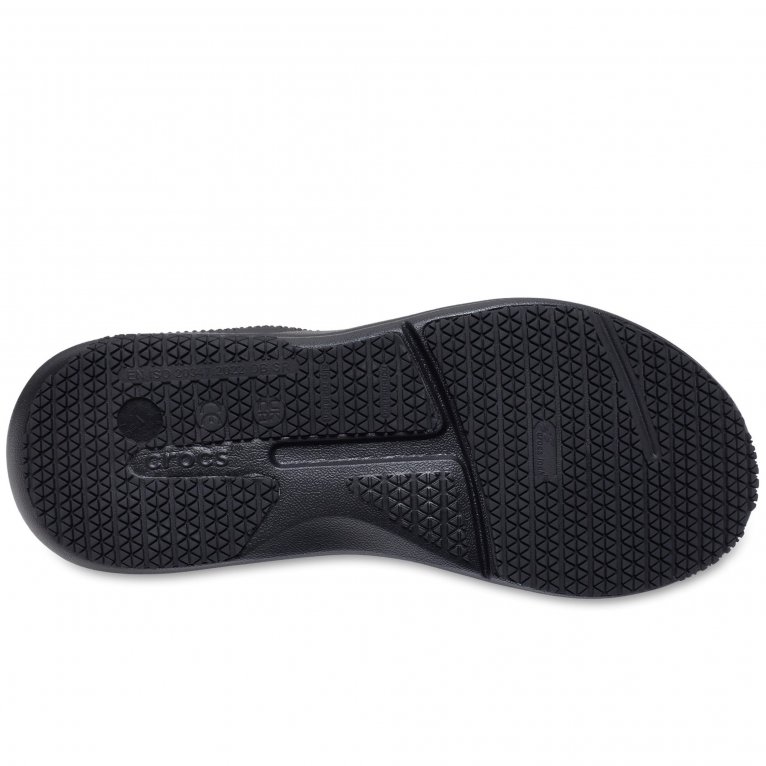 Charles Clinkard Crocs On The Clock Work Womens Trainers