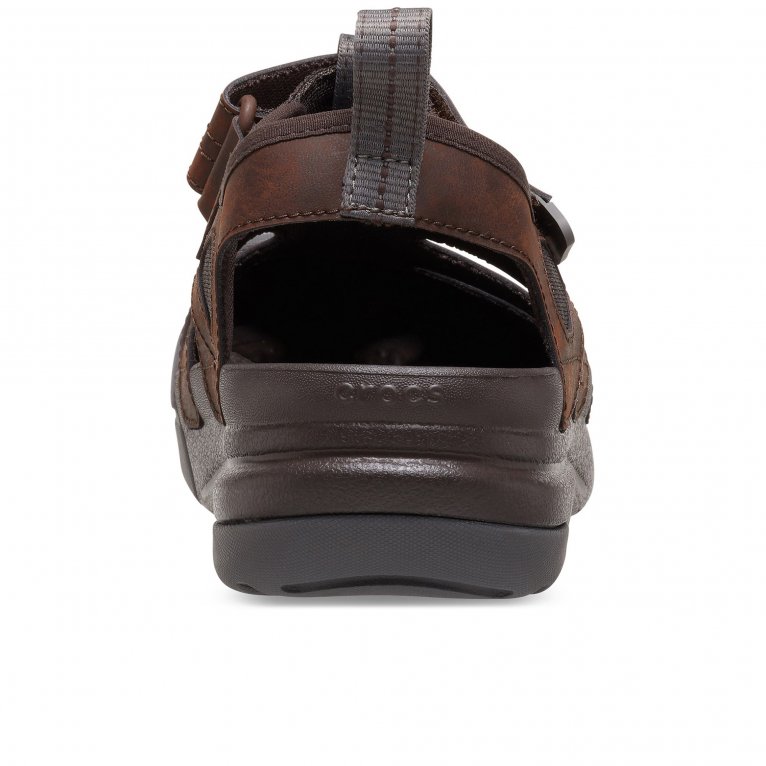 Charles Clinkard Crocs Yukon Fisherman Mens Sandals