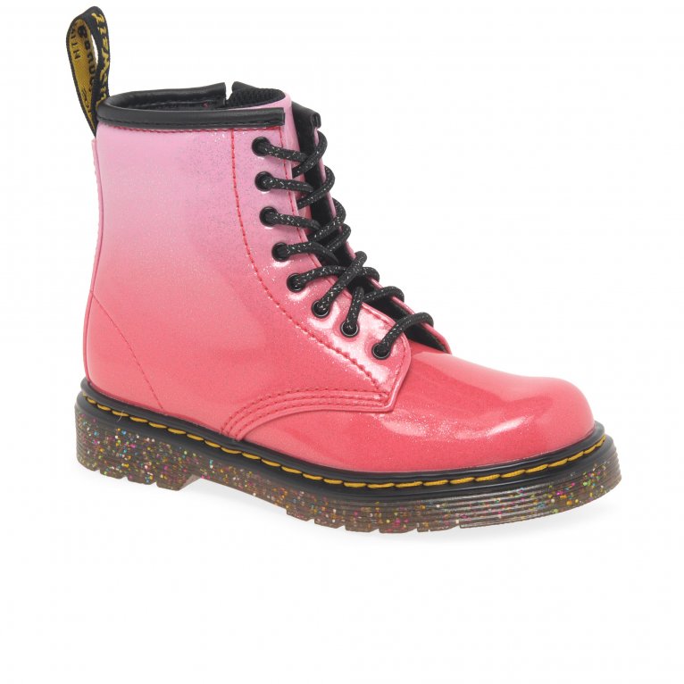 charles clinkard Dr. Martens 1460 Girls Toddler Gradient Glitter Boots