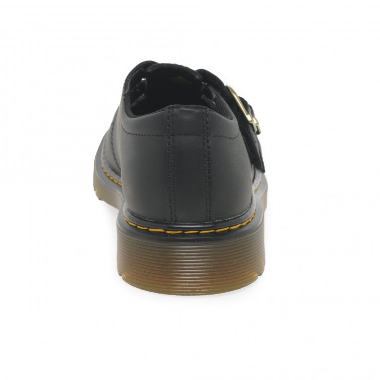 Charles Clinkard Dr. Martens 8065 Buckle Girls Senior School Shoes