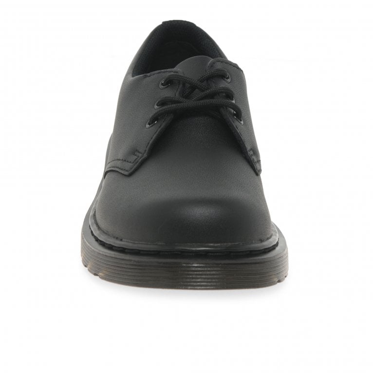 Charles Clinkard Dr. Martens Everley Junior 3 Eye Boys School Shoes