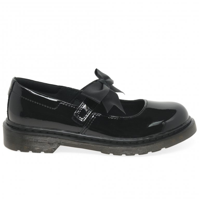 Charles Clinkard Dr. Martens Maccy II Girls Junior School Shoes