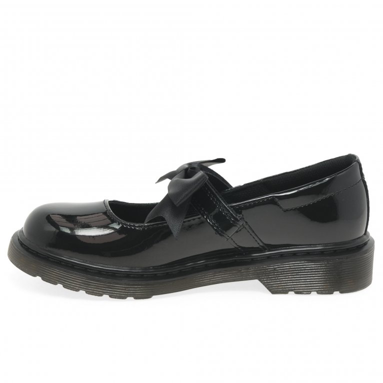 Charles Clinkard Dr. Martens Maccy II Girls Junior School Shoes