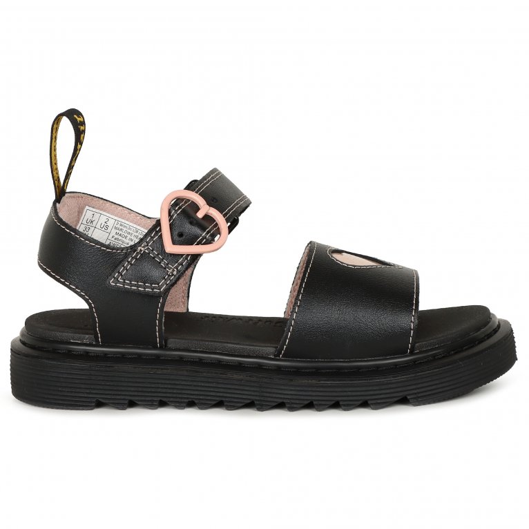 Charles Clinkard Dr. Martens Marlowe Hearts Junior Girls Sandals