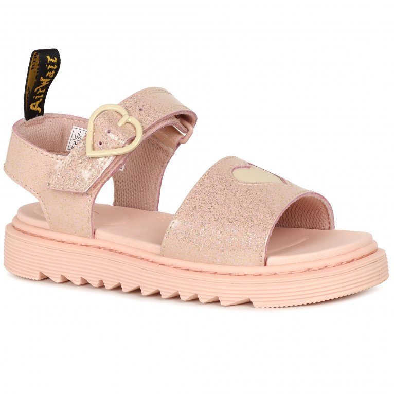charles clinkard Dr. Martens Marlowe Hearts Junior Girls Sandals