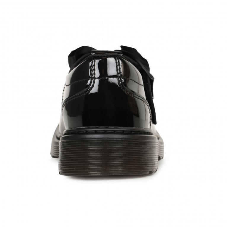 Charles Clinkard Dr. Martens Polley II Bow Girls Senior School Shoes