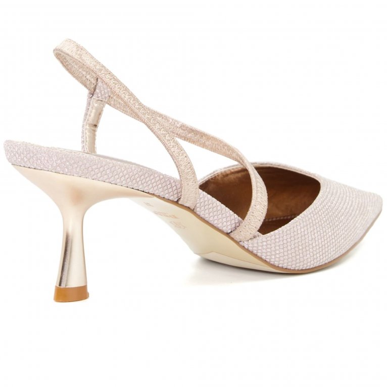 Charles Clinkard Dune Citrus Womens Strappy Court Shoes