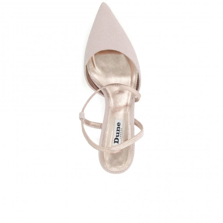 Charles Clinkard Dune Citrus Womens Strappy Court Shoes
