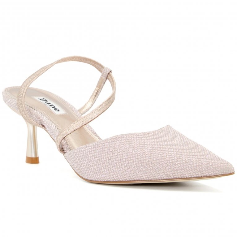 charles clinkard Dune Citrus Womens Strappy Court Shoes