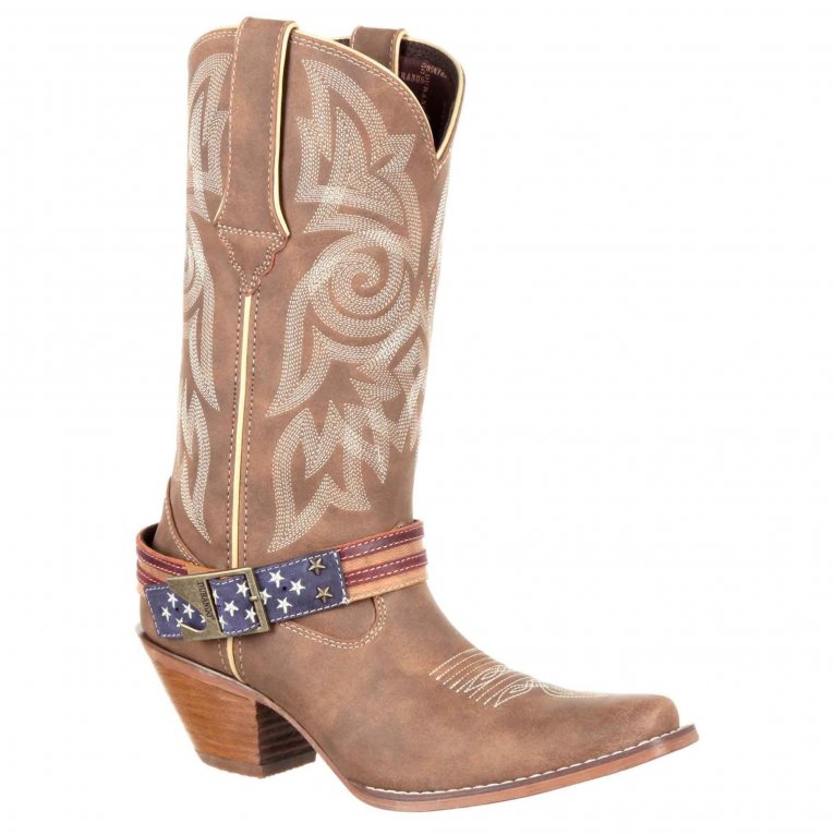 charles clinkard Durango Crush Flag Womens Western Boots