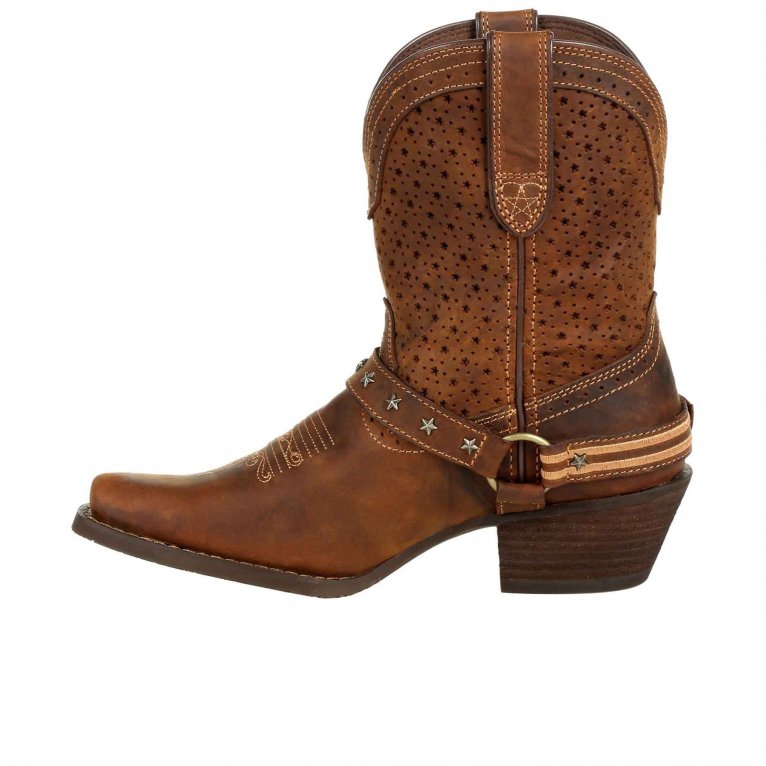 Charles Clinkard Durango Crush Shortie Womens Western Boots