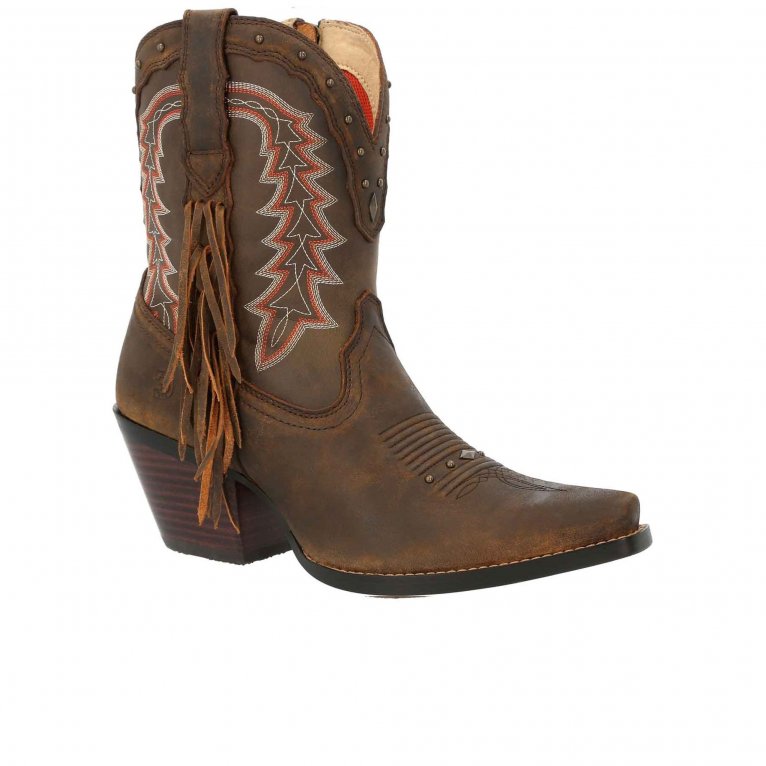 charles clinkard Durango Crush Womens Western Ankle Boots