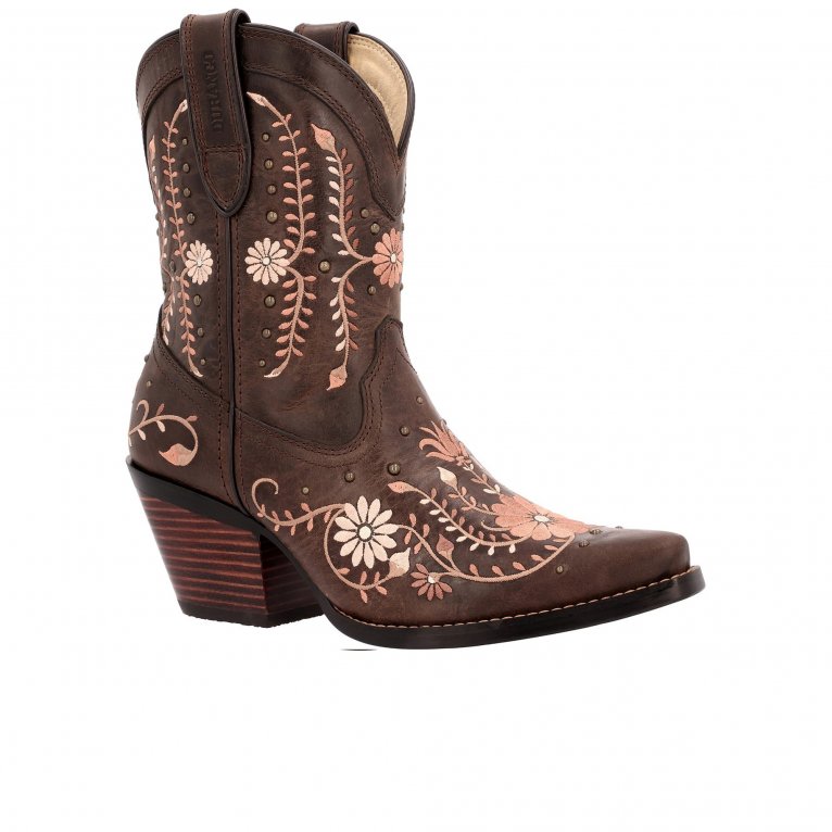 charles clinkard Durango Crush Womens Western Ankle Boots